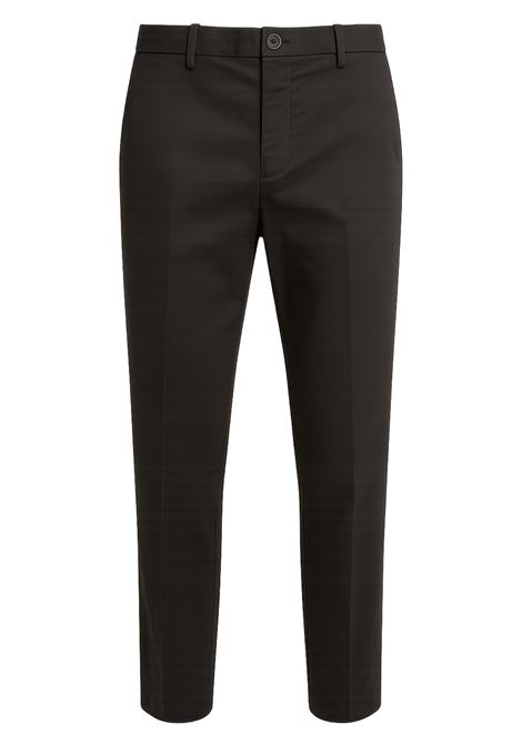 Pantaloni Donna Neri Slim Fit in Cotone  Grifoni GRIFONI | Pantaloni | 240972/28003