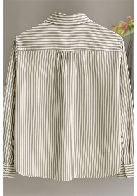 Camicia a Righe Verticali in Cotone Leggero  Jucca JUCCA | Camicie | J4112040/24R803
