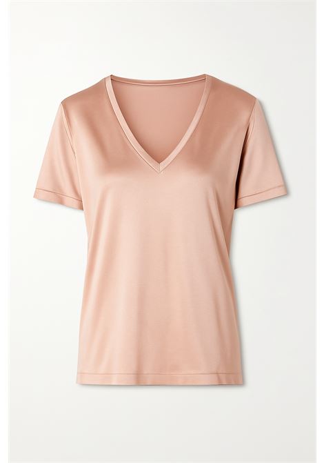 T-shirt in Raso Rosina con Scollo a V  JUCCA JUCCA | T-shirt | J4152012/L/03922