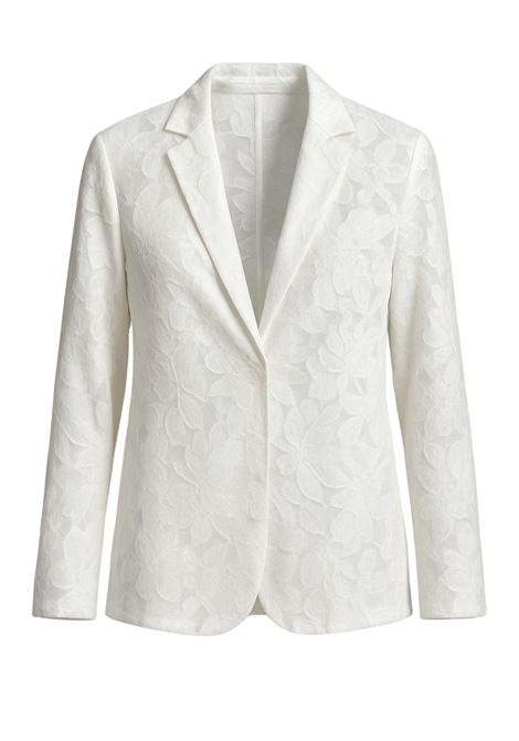 Giacca in Pizzo Bianco Monopetto  JUCCA JUCCA | Giacche | J4153003/12001