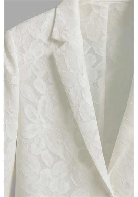 Giacca in Pizzo Bianco Monopetto  JUCCA JUCCA | Giacche | J4153003/12001