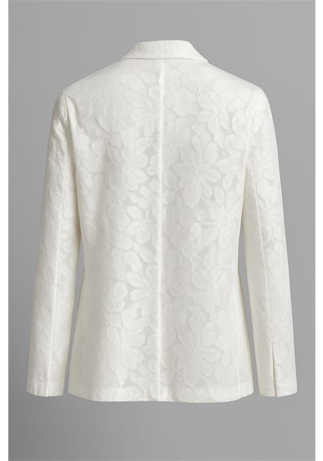 Giacca in Pizzo Bianco Monopetto  JUCCA JUCCA | Giacche | J4153003/12001