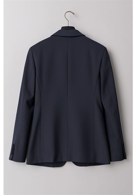 Blazer Donna Blu Navy con Profili a Contrasto - JUCCA JUCCA | Giacche | J4153058/02582