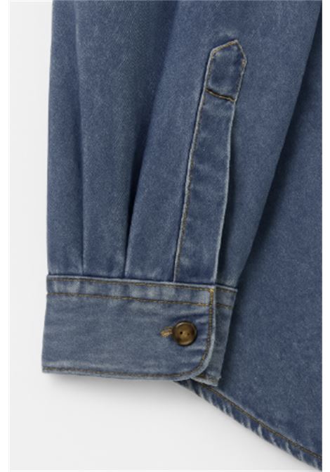 Camicia denim donna JUCCA in cotone lavaggio medio  Stile casual-chic Made in Italy JUCCA | Pantaloni | J4154056/29998