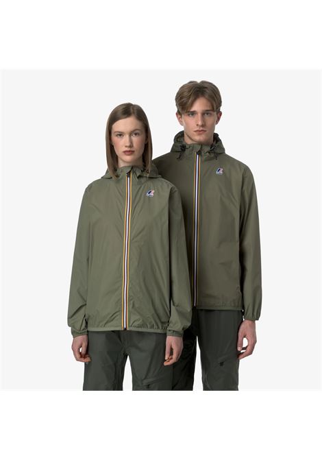 Unisex Foldable Weather Resistant Jacket Lichen Green K-WAY |  | K2123ZWV15