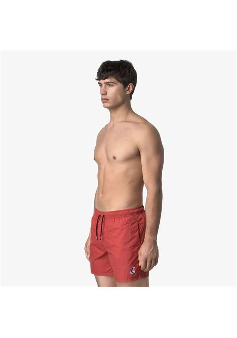 LE VRAI OLIVIER Costume da bagno ripiegabile da uomo con slip in rete K-WAY | Costume | K31357W703