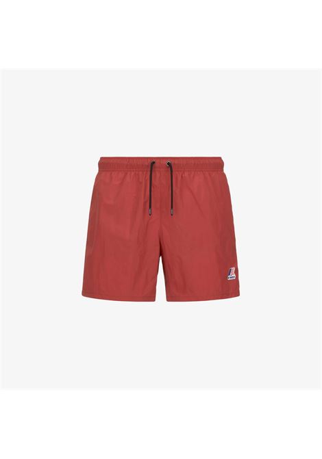 LE VRAI OLIVIER Costume da bagno ripiegabile da uomo con slip in rete K-WAY | Costume | K31357W703