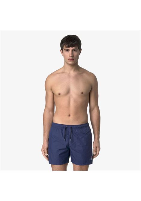 LE VRAI OLIVIER Costume da bagno ripiegabile da uomo con slip in rete K-WAY | Costume | K31357W867