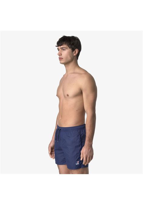 LE VRAI OLIVIER Costume da bagno ripiegabile da uomo con slip in rete K-WAY | Costume | K31357W867
