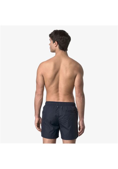 LE VRAI OLIVIER Costume da bagno ripiegabile da uomo con slip in rete K-WAY | Costume | K31357WK89