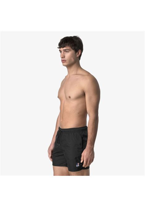 LE VRAI OLIVIER Costume da bagno ripiegabile da uomo con slip in rete K-WAY | Costume | K31357WUSY