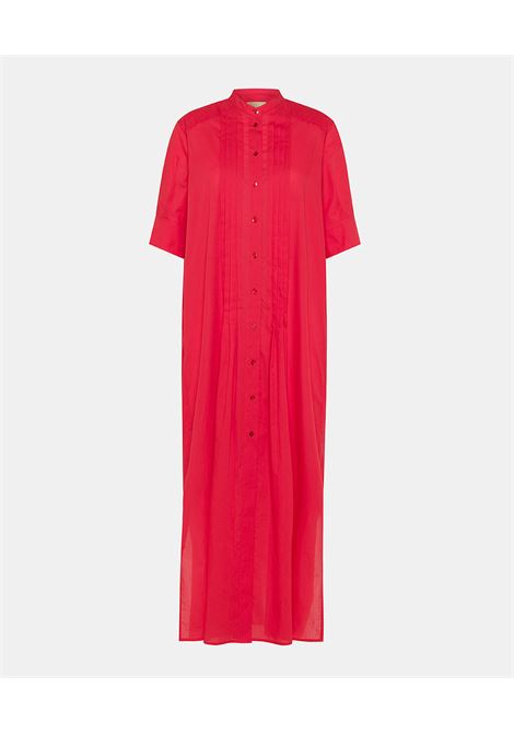 Vestito sean in voile di cotone - rosso MOMONI | Vestiti | MODR009MO190350