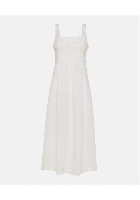 Vestito shue in popeline operato - bianco MOMONI | Vestiti | MODR0170016