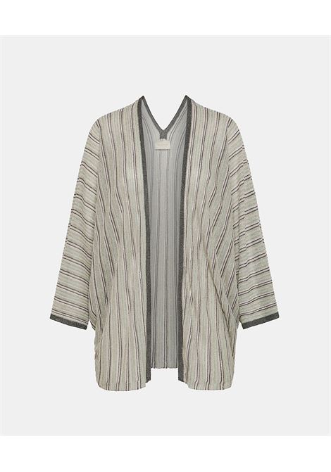 Maglia Marambaia Lurex Multiriga - Multicolor Acqua MOMONI | Maglieria | MOKN0197477