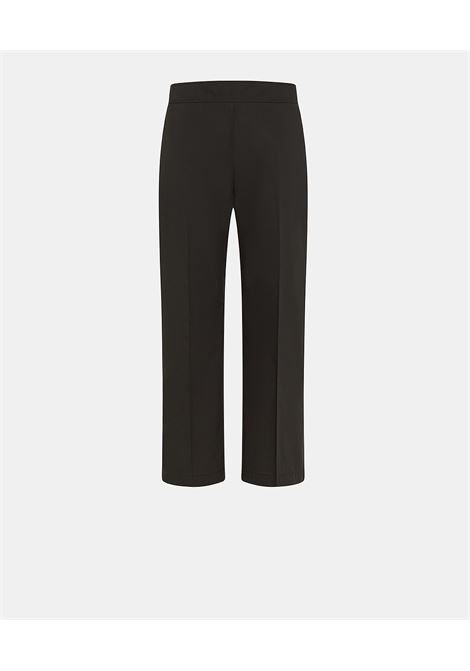 Pantaloni oiti in popeline - nero MOMONI | Pantaloni | MOPA045LMM0990