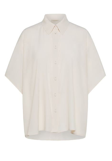 Brooklyn United Silk Acetate Shirt - Cream MOMONI |  | MOSH004LMM0040
