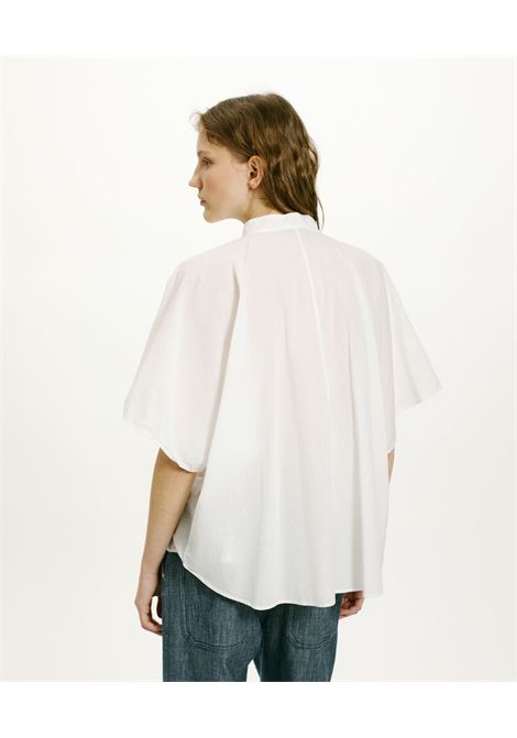 Camicia berenice in cotone - panna MOMONI | Camicie | MOSH007MO120040