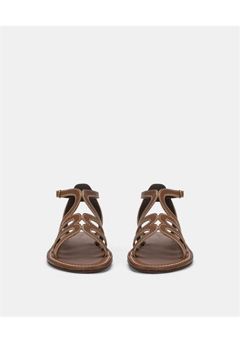 SCARPE JUNINE IN PELLE - CUOIO MOMONI | Scarpe | MOSS002MO450153