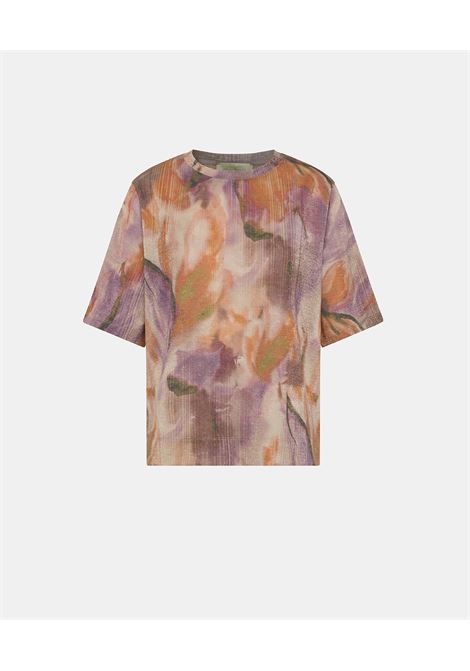 Tshirt iora in jersey lurex stampato - multicolor MOMONI | T-shirt | MOTS0019095
