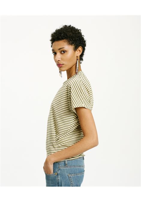 Tshirt pawa in jersey - panna/matcha MOMONI | T-shirt | MOTS0081179