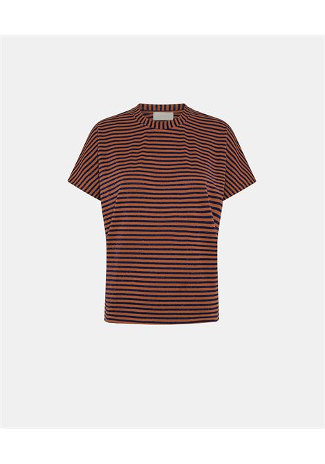 Tshirt pawa in jersey - ruggine/viola MOMONI | T-shirt | MOTS0086144