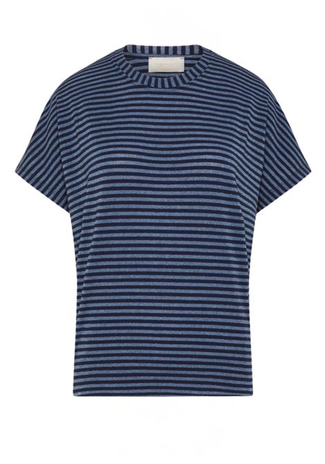 Tshirt pawa in jersey a righe - blu/avio MOMONI | T-shirt | MOTS0088084