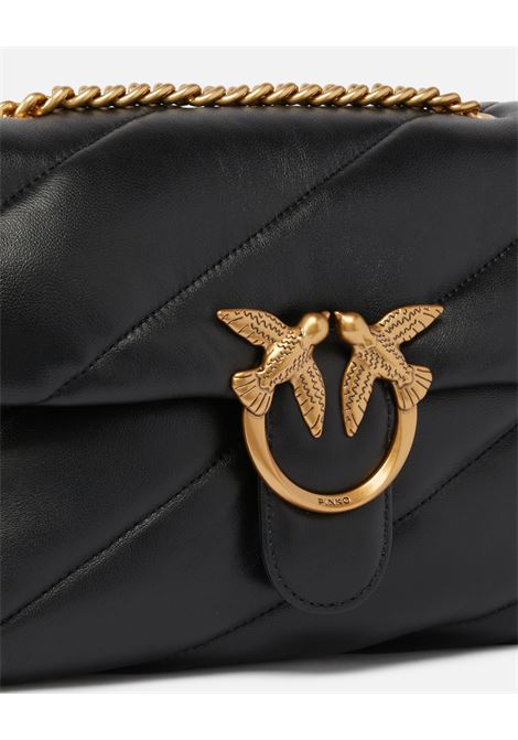 Borsa a tracolla nappa trapuntata Love Bag Puff con catena PINKO | Borse | 100038-A0F2Z99Q