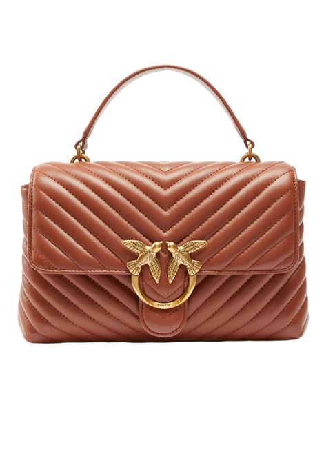 Borsa a mano e tracolla Love Bag Puff nappa chevron PINKO | Borse | 100043-A0GKL84Q