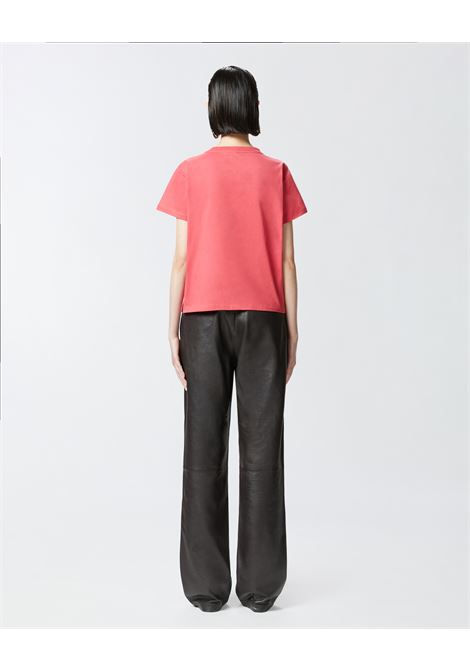 PINKO - Short sleeve T-shirt with Love Birds jewel embroidery. PINKO |  | 103320-A2G7O57