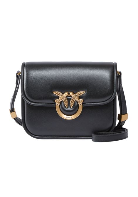 Borsa a spalla piccola squadrata Love Bag Box in nappa PINKO | Borse | 104297-A26LZ99Q
