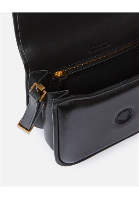 Borsa a spalla piccola squadrata Love Bag Box in nappa PINKO | Borse | 104297-A26LZ99Q