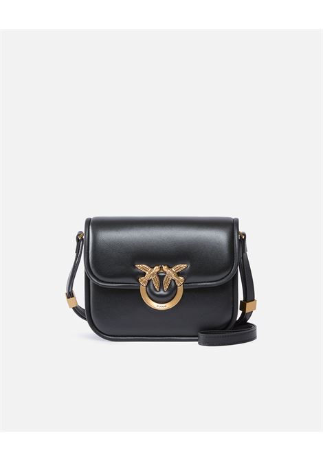 Borsa a spalla piccola squadrata Love Bag Box in nappa PINKO | Borse | 104297-A26LZ99Q