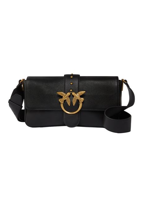 Borsa a spalla media Love Bag Slouchy in pelle PINKO | Borse | 104524-A0QOZ99Q