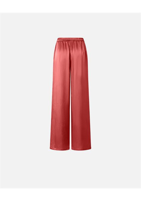 Pantaloni palazzo stile pigiama in satin PINKO | Pantaloni | 104595-A2BUN55