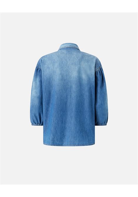 Camicia jeans maniche a tre quarti PINKO | Camicie | 104629-A2DTPJO