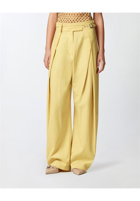 Pantaloni larghi con cinturini in vita PINKO | Pantaloni | 104648-A2ERC43