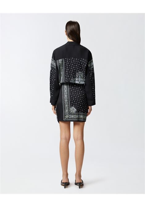 PINKO - Bandana Print Shirt Mini Dress PINKO |  | 104665-A2CKZ1T