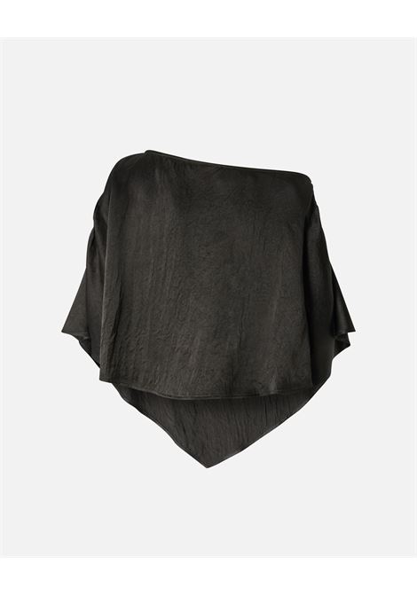 Blusa in satin effetto stropicciato PINKO | Bluse | 104671-A2BUZ99