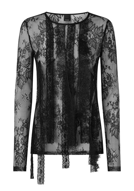 PINKO - Fitted lace sweater with bangs PINKO |  | 104791-A2EMZ99