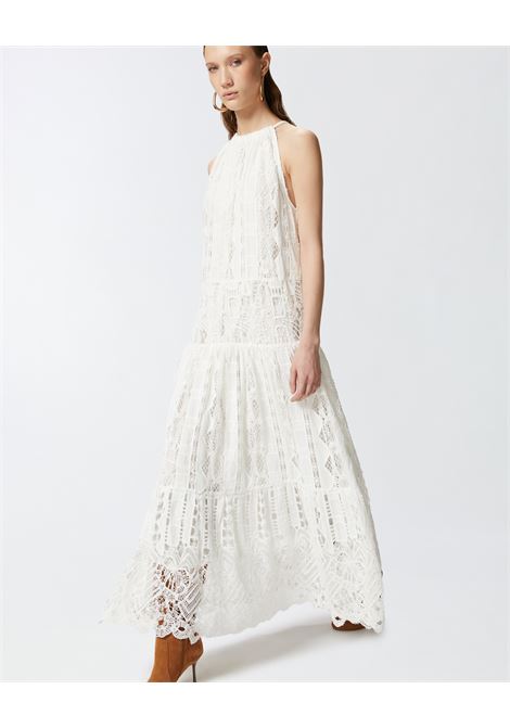 PINKO - Sangallo and macramé midi dress PINKO |  | 104857-A2G9Z05