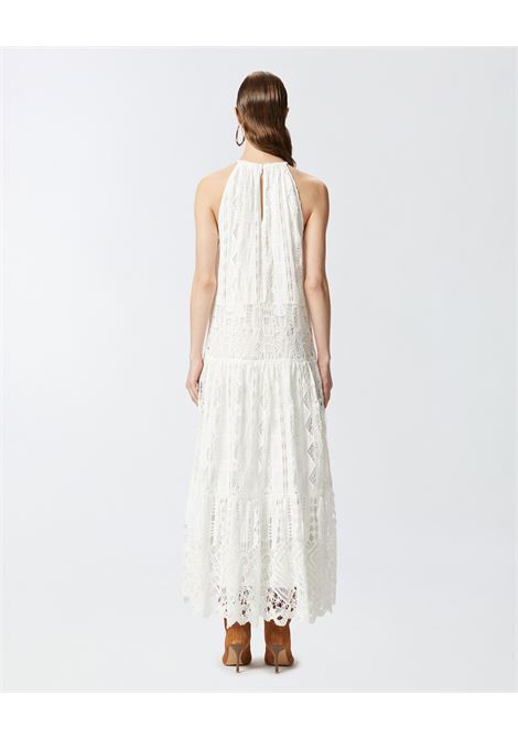 PINKO - Sangallo and macramé midi dress PINKO |  | 104857-A2G9Z05