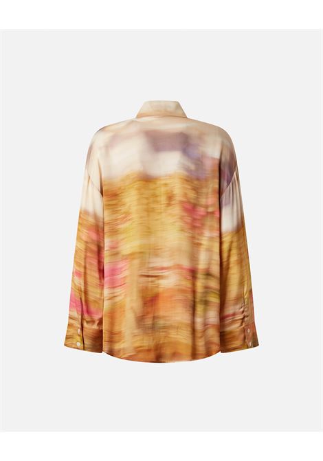 PINKO - Satin shirt with landscape print PINKO |  | 104864-A2G0CN4