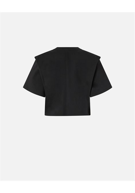 T-shirt corta con nodo davanti PINKO | T-shirt | 105015-A2IDZ99