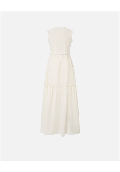 Abito lungo in cotone con gilet smanicato utility PINKO | ABITI | 105246-A2MIA00