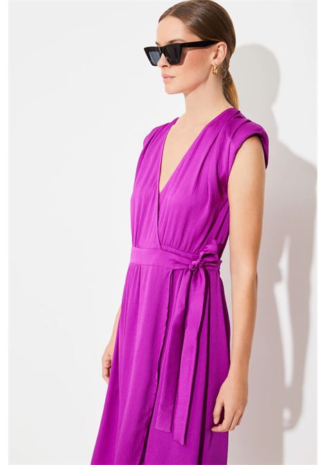 SUNCOO - Wrap dress with belt SUNCOO |  | 0337649