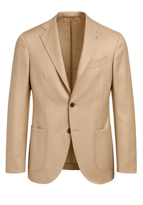 Giacca Uomo Tagliatore Sabbia in Lana Vergine e Seta TAGLIATORE | Giacche | 1SMC22K520109A3194