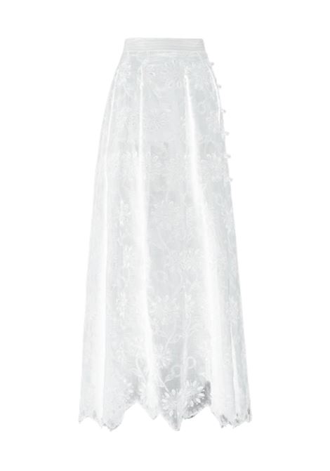 Embroidered maxi skirt WEILI ZHENG |  | PG13W178