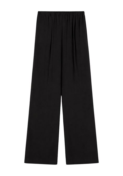 Alysi pantaloni ampi in misto modal con vita elasticizzata ALYSI | Pantaloni | 116119P6045NE