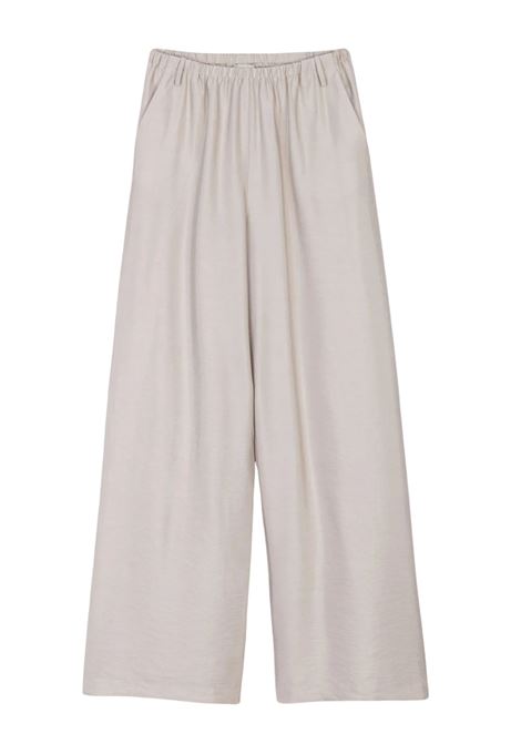 Alysi pantalone lungo Liquid Touch in modal a gamba ampia ALYSI | Pantaloni | 116178P6215SASSO