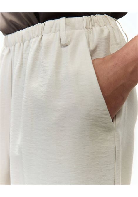 Alysi pantalone lungo Liquid Touch in modal a gamba ampia ALYSI | Pantaloni | 116178P6215SASSO